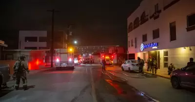 Conato de incendio en laboratorio clnico de la colonia Empleados Federales