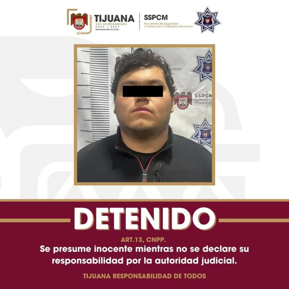 Detenido con armas de fuego
