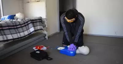 Proceso de evaluacin para aspirantes de la novena academia de Bomberos de Tijua