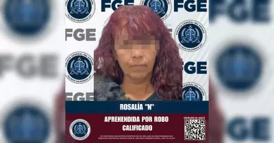 Detenida por robo calificado