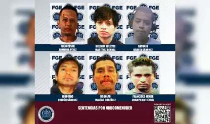 Imputados por narcomenudeo