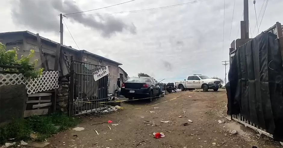 Predio cateado por la FGE BC en el Can de las Carretas