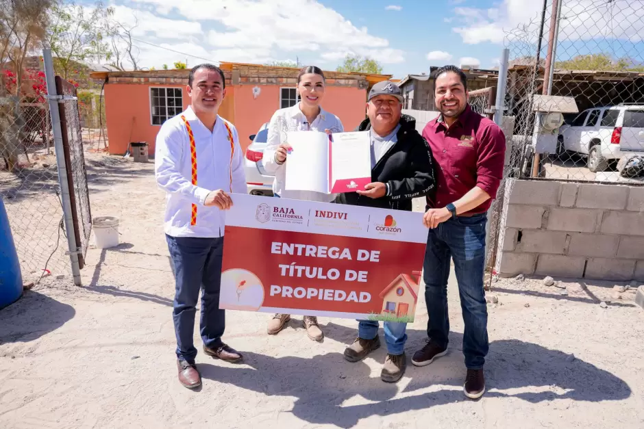 Corazones con Bienestar, Seguridad y Vivienda en San Felipe