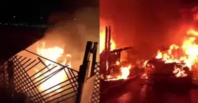 Bomberos de Tijuana atendieron dos incendios relevantes en casa-habitación