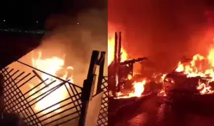 Bomberos de Tijuana atendieron dos incendios relevantes en casa-habitacin