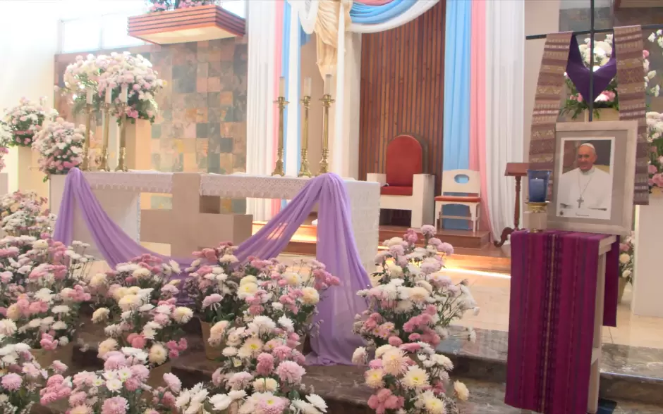 Misa en honor al Papa Francisco