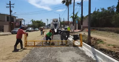 Registra 60% de avance pavimentación de la Riveroll