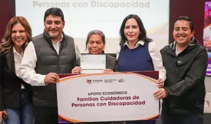 Pograma de Apoyos Econmicos a Familias Cuidadoras de Personas con Discapacidad.