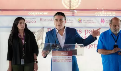 Entrega de Tarjetas de Bienestar