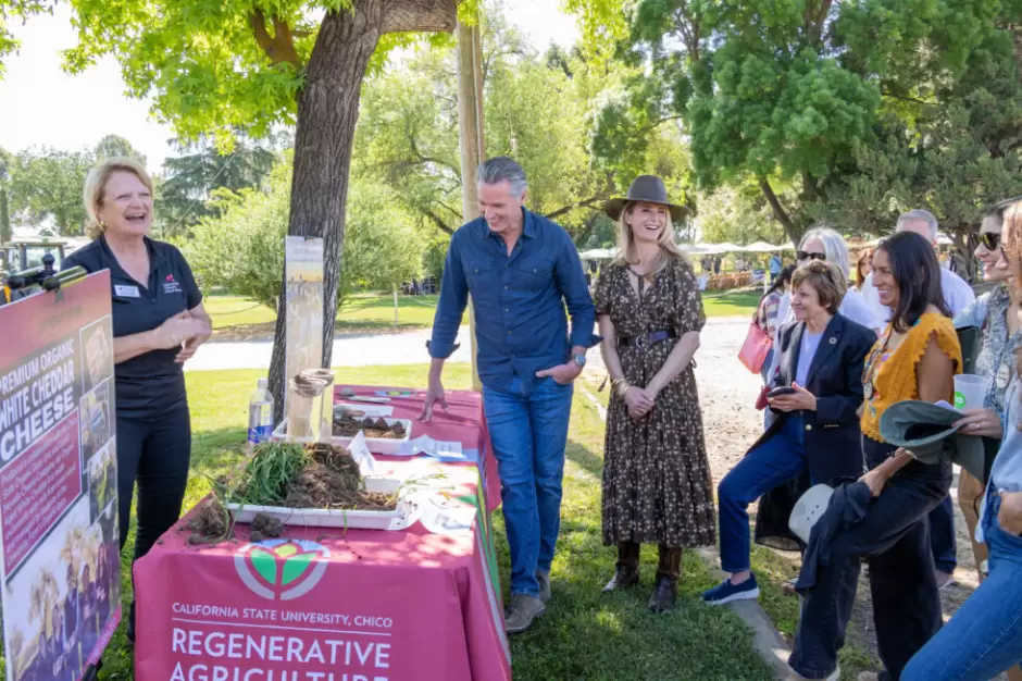 Gobernador Newsom y Primera Dama celebran el Da de la Tierra