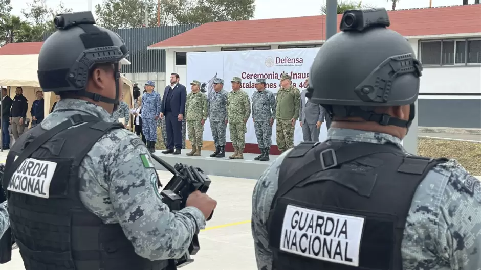 Compaa de la Guardia Nacional en Tijuana