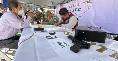 Sí al desarme, sí a la paz