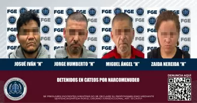 Cuatro personas detenidas