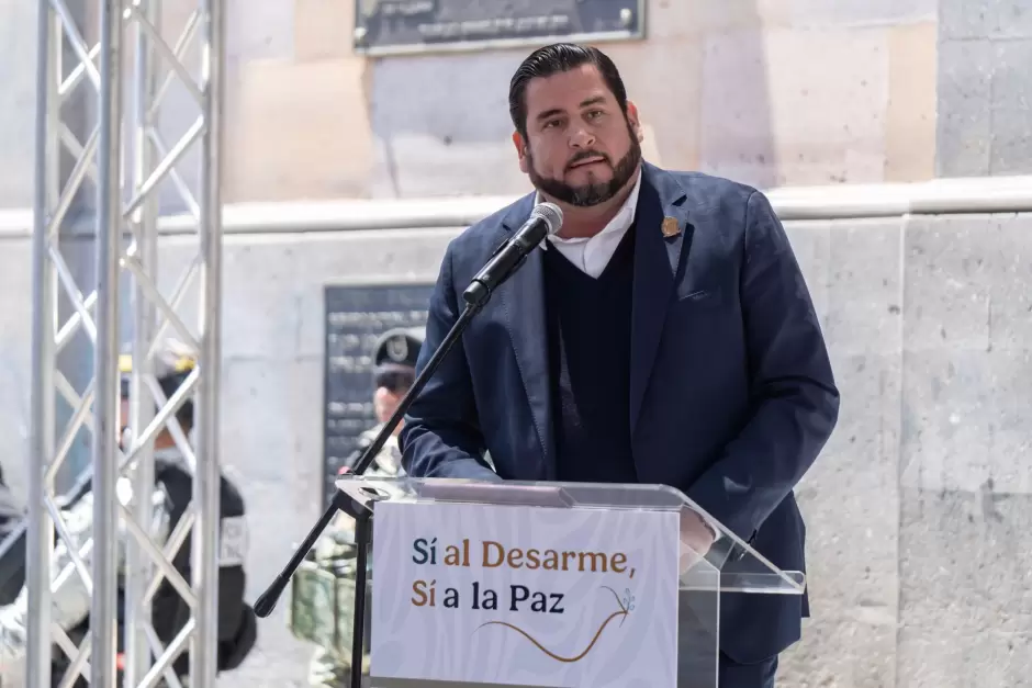 Campaa de canje de armas de fuego y juguetes blicos 'S al Desarme, S a la Paz'