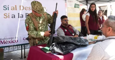 Campaa de canje de armas de fuego y juguetes blicos 'S al Desarme, S a la Pa