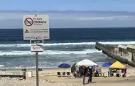 VIDEO: Sigue contaminacin del mar con aguas residuales que cruzan la frontera