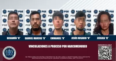 Cinco imputados por narcomenudeo