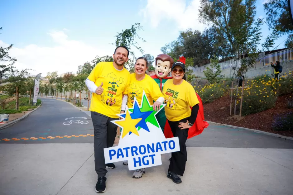 Corre de Amarillo en Parque Esperanto