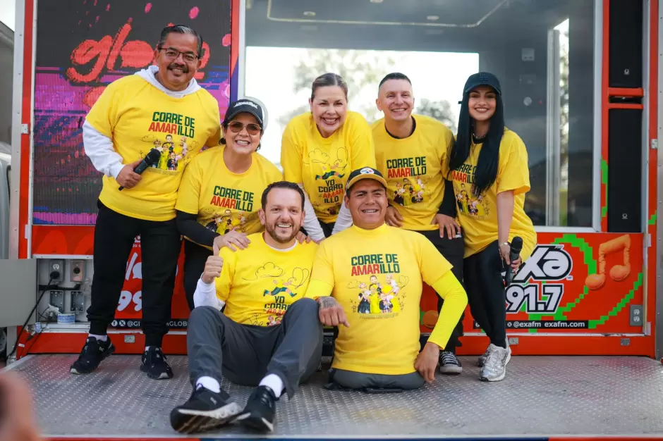 Corre de Amarillo en Parque Esperanto