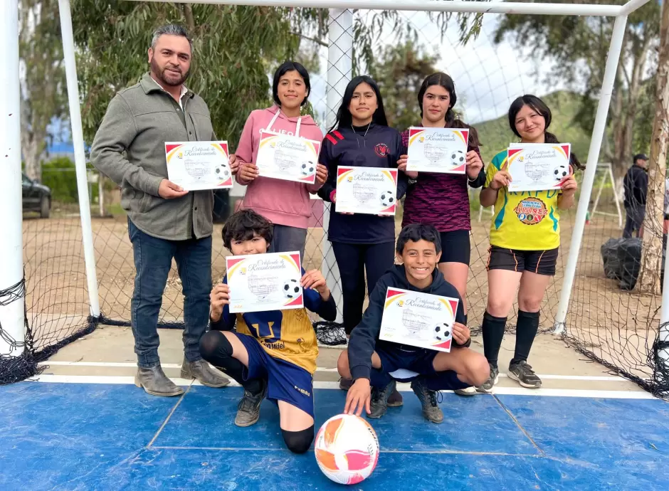 Torneo de ftbol Interdelegacional Zona Sur
