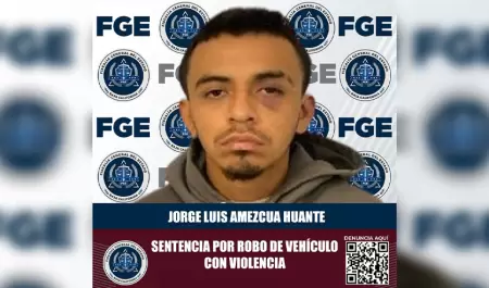 Sentenciado por robo de vehculo con violencia