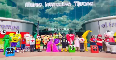 Celebr� El Trompo "D�a del ni�o" en grande con familias de Tijuana
