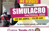 Gobierno de Tecate convoca a participar en Primer Simulacro Nacional