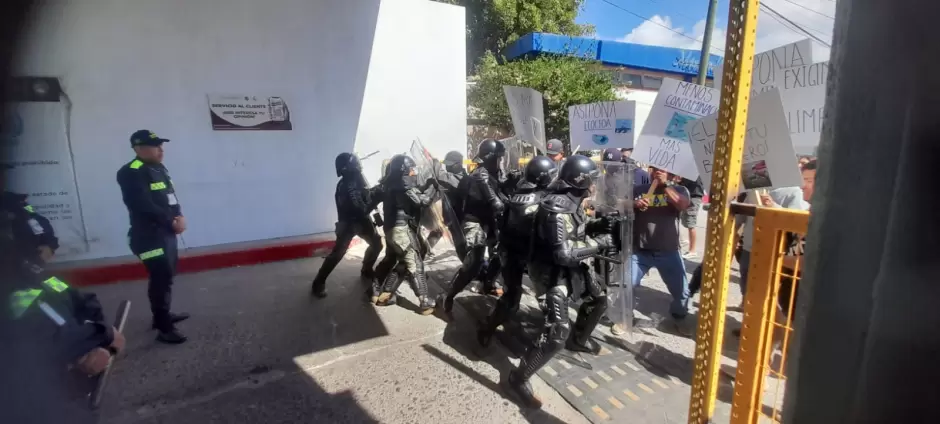 Ejercicio de Proteccin Martima Portuaria en Ensenada