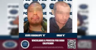 Imputados por robo calificado