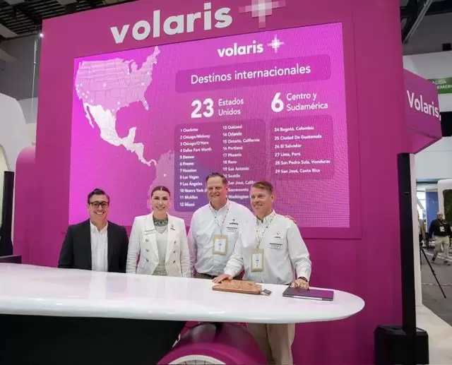Despega BC con nueva ruta Volaris y mayor capacidad de transporte areo: Gobernadora Marina del Pilar en Tianguis Turstico
