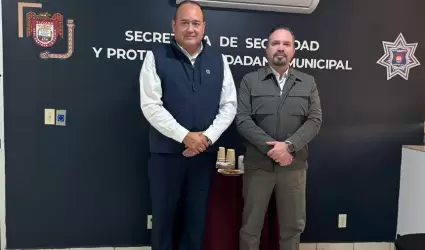 Se rene ombudsperson con secretario de Seguridad Ciudadana de Tijuana