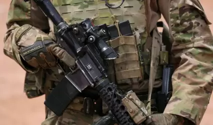 Militares armados de EU