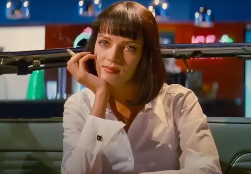 Uma Thurman, en Pulp Fiction.