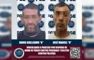 Dos individuos vinculados a proceso por agredir a policas municipales