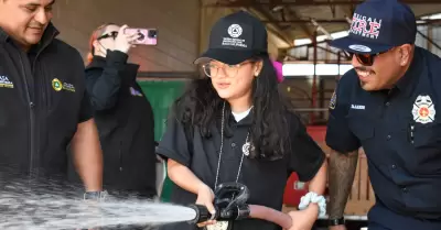 Asume Vanessa Jiménez coordinación estatal de Protección Civil por un día