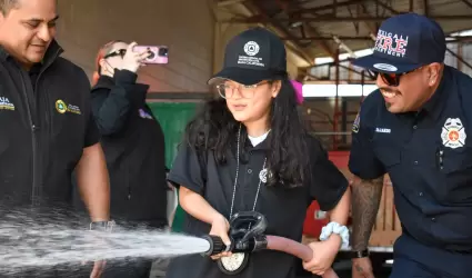 Asume Vanessa Jimnez coordinacin estatal de Proteccin Civil por un da