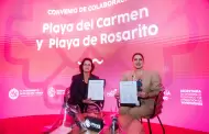 El Caribe y el Pacfico se unen, Playa del Carmen y Playas de Rosarito firman Intencin de Hermanamiento en el Tianguis Turstico de Mxico 2025