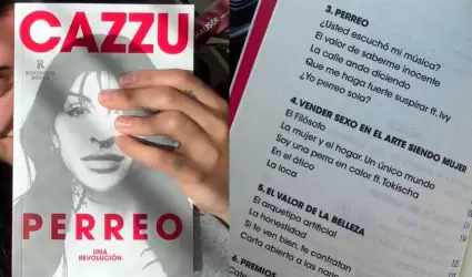 Cazzu lanza libro