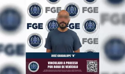 Vinculado a proceso para imputado por robo equiparado de vehculo de motor