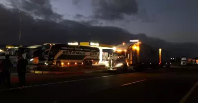 Bloqueo en Maxipista Mazatl�n-Culiac�n