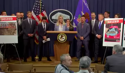 Pam Bondi anuncia un decomiso histrico de fentanilo