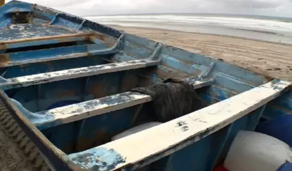 Panga con migrantes naufraga en costas de San Diego