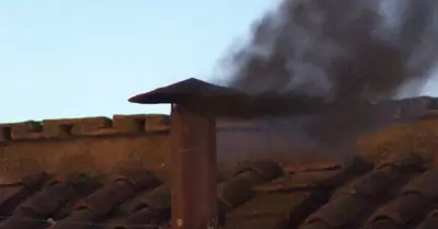 Humo negro en la Capilla Sixtina