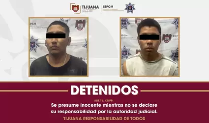 Presuntos homicidas en colonia Nueva Tijuana