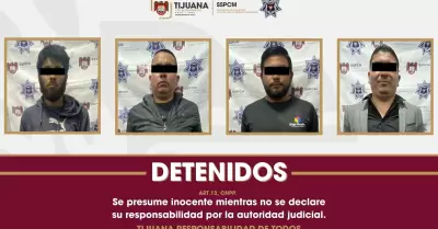 Detenidos con armas y droga