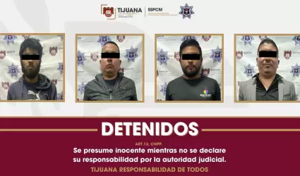 Detenidos con armas y droga