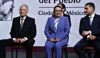 Gertz Manero, Rosa Icela Rodrguez y Garca Harfuch