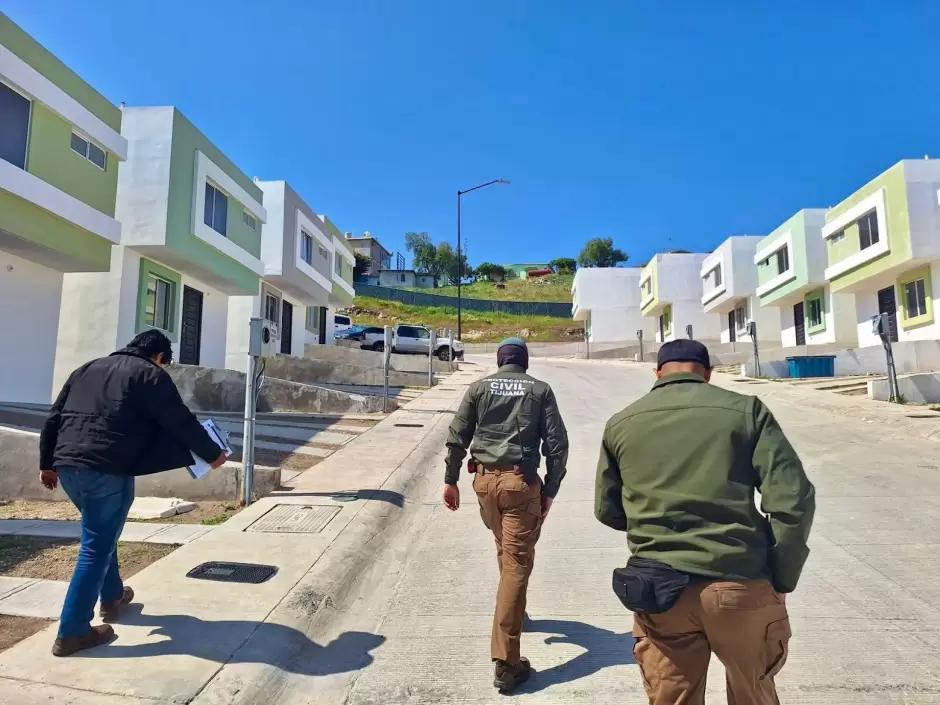 Viviendas en la colonia Francisco Zarco