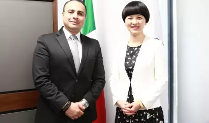 Estrechan lazos la Fiscala de Baja California y el Consulado de China en Tijuan