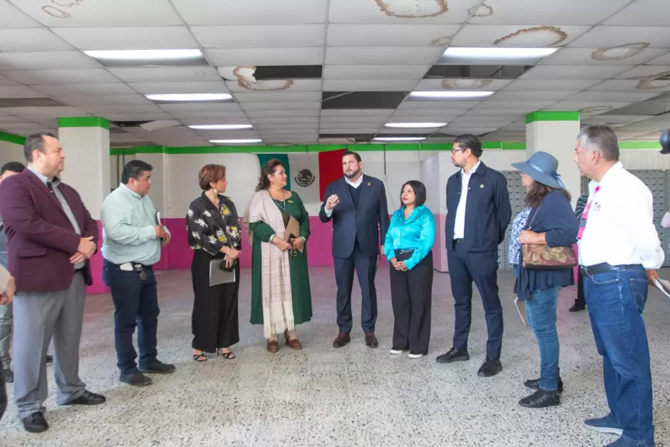 Recorrido por edificio de Correos de Tijuana